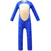 [In stock]cosplay เม่นกรัม Sonic the Hedgehog เด็กแสดงชุดฮาโลวีน 4510