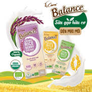 Lốc 3 hộp Sữa gạo hữu cơ 4Care Balance 180ml Organic Rice Drink