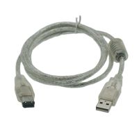 1.5m USB Male To Firewire IEEE 1394 6 Pin Male ILink Adapter Cord Firewire 1394 Cable 1.5m For PC Computer PC Digital Camera DV