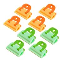 【jw】▼  OUNONA 8pcs Plastic Food Very Clamp Clip Sealer Clamps