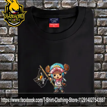 Sybnwnwm Anime One Piece Shirt Men Luffy Roronoa Zoro Chopper T-Shirt  Unisex 3D Pritneted Casual Tops Black D
