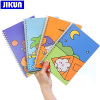 [Hagoya Stationery Stor] JIKUN สมุดโน้ต A5ลายการ์ตูนน่ารัก40สีสมุดไดอารี่นักเรียนอุปกรณ์เครื่องเขียนสำนักงาน