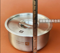 เยอรมนี ZWILLING 304สแตนเลสชามไข่นึ่งหนาชามสตูว์ที่มีฝาครอบเด็กด้านชามอาหารชามนึ่งชามข้าวสวย