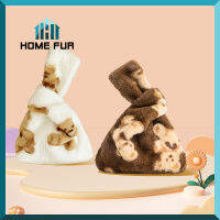 Home Fur กระเป๋าสไตล์ญี่ปุ่น KNOT BAG กระเป๋าถือใบเล็ก กระเป๋าคล้องแขนถุงผ้าขนนุ่ม Japanese style