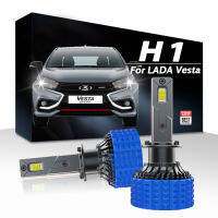 H1 VANSSI ชุดหลอดไฟเสริมไฟหน้ารถมอเตอร์ไซค์แบบ LED H7สว่างสุดๆ130W สำหรับ LADA VESTA ไฟสูง/โคมไฟส่องแสงต่ำ + เพิ่มความสว่าง500%