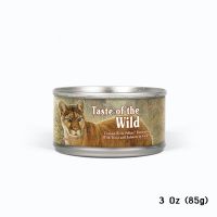 Taste of the Wild Can Canyon River Feline Formula 3Oz(85g) สูตรปลาเทราท์และปลาแซลมอนในน้ำเกรวี่