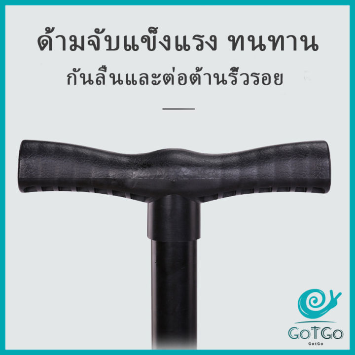 gotgo-เครื่องสูบลม-ที่สูบลมมือ-ที่สูบลมจักรยาน-เติมลมยาง-inflator-มีสินค้าพร้อมส่ง