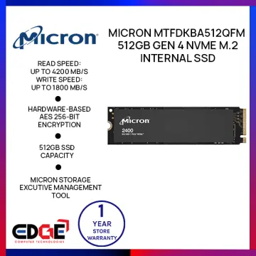 Micron 2400 - SSD - 2 TB - PCIe 4.0 (NVMe) - MTFDKBK2T0QFM-1BD1AABYYR - Solid  State Drives 