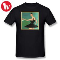 Kanye West T Shirt Mbdtf Ballerina T-Shirt Men Cartoon Print Summer Mens Short Sleeve T Shirts 4Xl 5Xl Graphic Music Tee Shirt