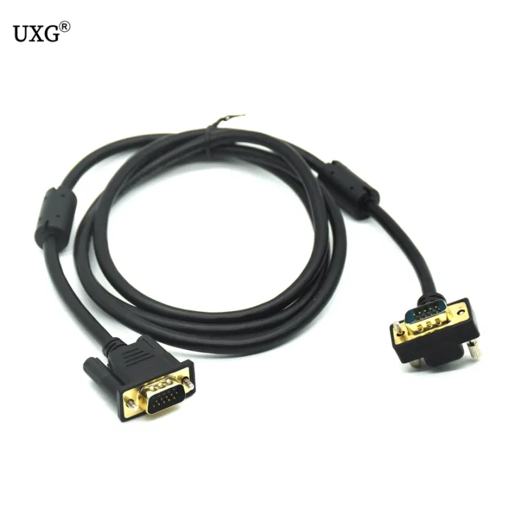 VGA Angle Short cables 90 Degree Angled Direction 15pin 3+6 VGA Cable 1