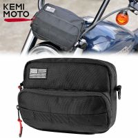 Motorcycle Front Storage Bag Handlebar Bag Motorcycle Bar Pack Universal For BMW R1200GS R1250GS For Cruiser Softail Sportsters