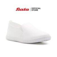 s06l5u Bata บาจา รองเท้า Slip on แบบสวม ใส่ง่าย เรียบร้อย น้ำหนักเบา รองรับน้ำหนักเท้าได้ดี  สำหรับผู้หญิง รุ่น Squid สีขาว 5511219