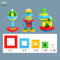 M-Baby Montessori ของเล่นเกมปริศนา3มิติบล็อกตัวต่อใช้ได้จริงปริศนาเพื่อการเรียนรู้ยางกัดสำหรับเด็กคิดสำหรับเด็กปฐมวัยของเล่นเพื่อการศึกษาทารก-ของฉัน