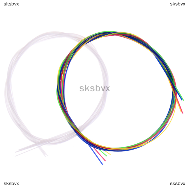 sksbvx-4-string-ชุดสากลสำหรับกีตาร์-a-e-c-g-white-muticolor