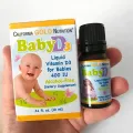 California Gold Nutrition®, BABY VITAMIN D3 DROPS, 400 IU, .34 fl oz (10 ml) (100% AUTHENTIC AND IMPORTED FROM USA). 