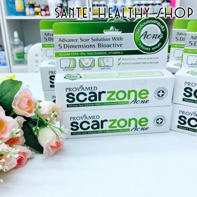 ล้างสต้อค-รอยสิวจาง-provamed-scarzone-acne-รอยแผลจากสิว-หลุมสิว-รอยแดง-รอยดำ-จากสิว