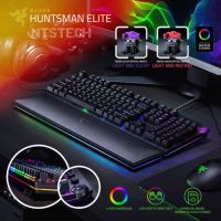 ?✨RAZER HUNTSMAN ELITE (RED-SWITCH) (EN/TH) ปุ่มอังกฤษ/ไทย แท้ 100% ประกัน Synnex 2 ปี