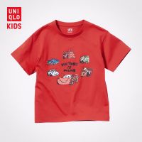 UNIQLO ชุดผู้ชายและผู้หญิง (UT) เสื้อยืดพิมพ์ลายพิกซาร์ (แขนสั้นพิกซาร์พ่อแม่-เด็ก) 457846