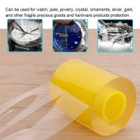 ？》：“： Anti-Static Transparent PVC Protective Tape For Watch Clock Protector Tape Jewelry Repair Watch Scratch Dust Protection Film