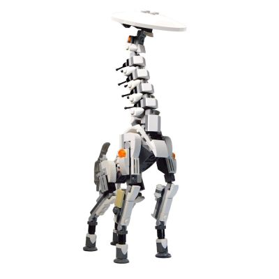 ชุดตัวต่อการสร้างหุ่นยนต์ของเล่นสำหรับเด็ก,เกม MOC ขอบฟ้า Zero Dawn Tallneck