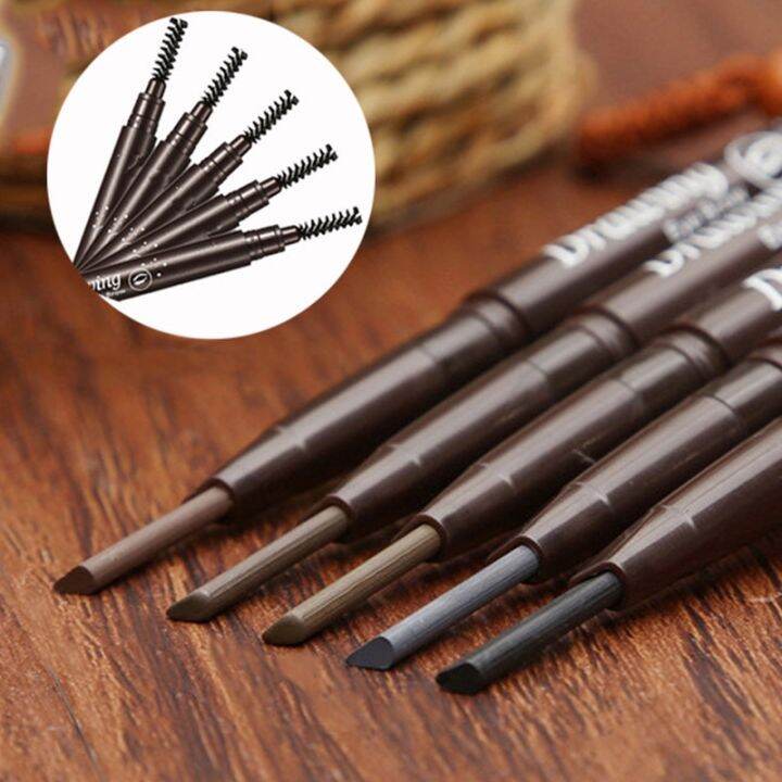 double-heads-automatic-eyebrow-pencil-waterproof-long-lasting-pen-with-eyebrow-brush-mh88