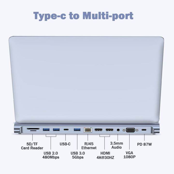 usb-c-ฮับ-type-c-กับ-hdmi-เข้ากันได้แท่นวางมือถือฮับ-usb-3-0-usb-c-แยกอะแดปเตอร์สำหรับ-macbook-โปรแอร์แล็ปท็อป-pc-อุปกรณ์เสริม