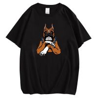 CLOOCL Black Cotton T-shirts Fashion Cool Boxer Chest Print Tees O-neck Short Sleeve Hip Hop Tops Mens Shirts XS-4XL-5XL-6XL