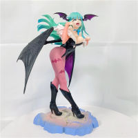 23ซม Darkstalkers รูปปั้นบิโชโจะฟิกเกอร์อนิเมะ Morrigan หุ่นพีวีซี MORRIGAN คอลเลกชันโมเดลของเล่น Darkstaker ของขวัญรูปปั้นเล็ก