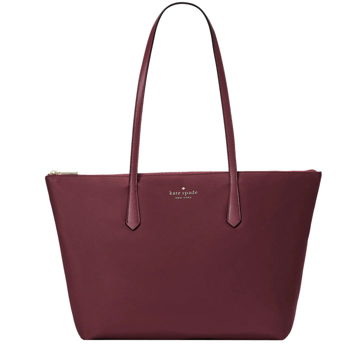 Kate Spade Kitt Large Tote Bag in Deep Berry k6031 | Lazada Singapore