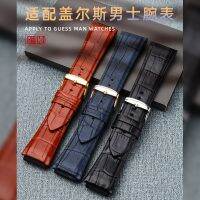 Suitable for Guess Strap W0040G3 W0040G5 W0247G3 Convex Cowhide Leather Bracelet