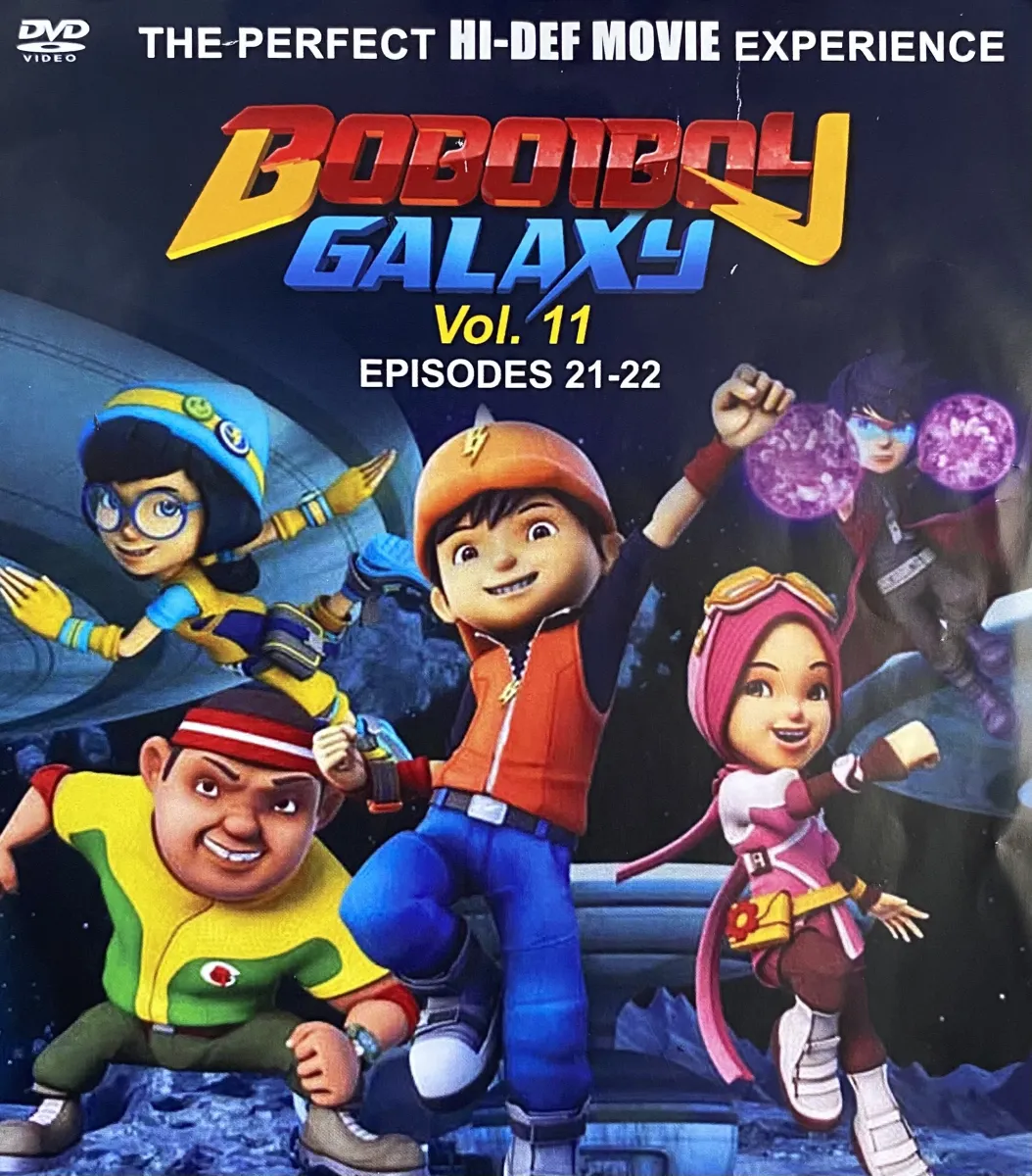 DVD Movie Series Bboboiboy Galaxy Vol 11 (Ep 21-22) | Lazada
