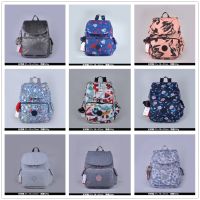 ☃﹊ ?PROMO??KIPLING-K12147 กระเป๋าเป้สะพายหลังไนล่อนกระเป๋าเดินทาง