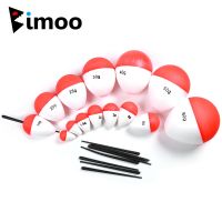 ☃ Bimoo 10PCS 0.8g 60g Hard Foam Bobber Float Oval Saltwater Fresh Water Bulegill Carp Trout Inline Vertical Fishing Floats