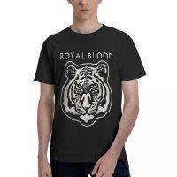 Art Tiger Royal Blood T Shirt Band Favorite 99 Name Funny T-Shirt 100 Cotton Classic T-Shirts Crew Neck Plus Size 6Xl Clothes