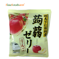 ชิโมนิตะ บุสซัง เจลลี่บุกผสมน้ำแอปเปิ้ลสกัด 140 กรัม Shimonita Bussan Konnyakku Jelly Apple 140 g.