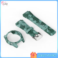 Delivery】Silicone Watch Strap Case Bracelet Protector Cover Band Compatible For Huawei Gt3 46Mm Smartwatch Accessories