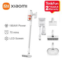 XIAOMI MIJIA เครื่องดูดฝุ่นไร้สาย2 Pro เครื่องมือกวาดและไม้ม็อบทำความสะอาด190AW การดูดไซโคลน70นาทีแบตเตอรี่อายุการใช้งานยาวนาน LindaF