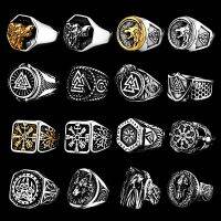 【hot】❄☇✻  Compass Norwegian Rune All Kinds of Men and Wolf Jewelry Wholesale