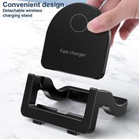 Wireless Charger Magnetic 15W Fast Charging Desktop Vertical Mobile Phone Holder for iPhone Phone Accessories