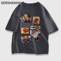 EERSHENSHI เสื้อยืดสะดวกสบายและระบายอากาศฝ้ายหลวมสบาย