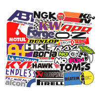ป้ายร้าน ญี่ปุ่น คำขวัญ โฆษณา การ์ตูน JDM DIY 100แผ่น anime LOGO sticker ดัดแปลง NGK michelin HONDA JAPAN