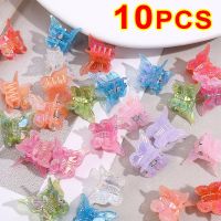 【YF】✶﹉  10pcs Ins Hair Claw Small Korean Colors Clamps Hairpin Accessories