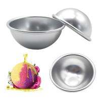 【cw】 6pcs/pack Bombs Metal Aluminum Alloy Mold Sphere Bathing Accessories