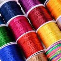 Free Shipping 50m/Roll 1.0mm Nylon Cord Thread Chinese Knot Macrame Rope Line Bracelet Diy Tassels Beading Thread Jewelry Making Shoes Accessories