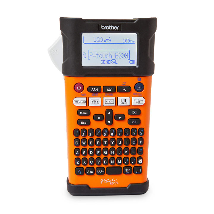 brother-p-touch-pt-e300vp-label-maker-เครื่องพิมพ์ฉลากแบบพกพาสำหรับงานไฟฟ้า-ภาษาอังกฤษและไทย-ของแท้-ประกันศูนย์-1-ปี