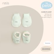 Set Bao Tay Bao Chân Nous -Chất Petit -01 đôi bao tay 01 đôi bao chân