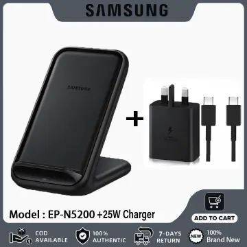 NEW Samsung Wireless Charger Stand 15w Fast Qi Charge EP-N5200 For