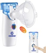 Máy khí dung, máy xông mũi họng điện dung siêu âm cầm tay CHIDO