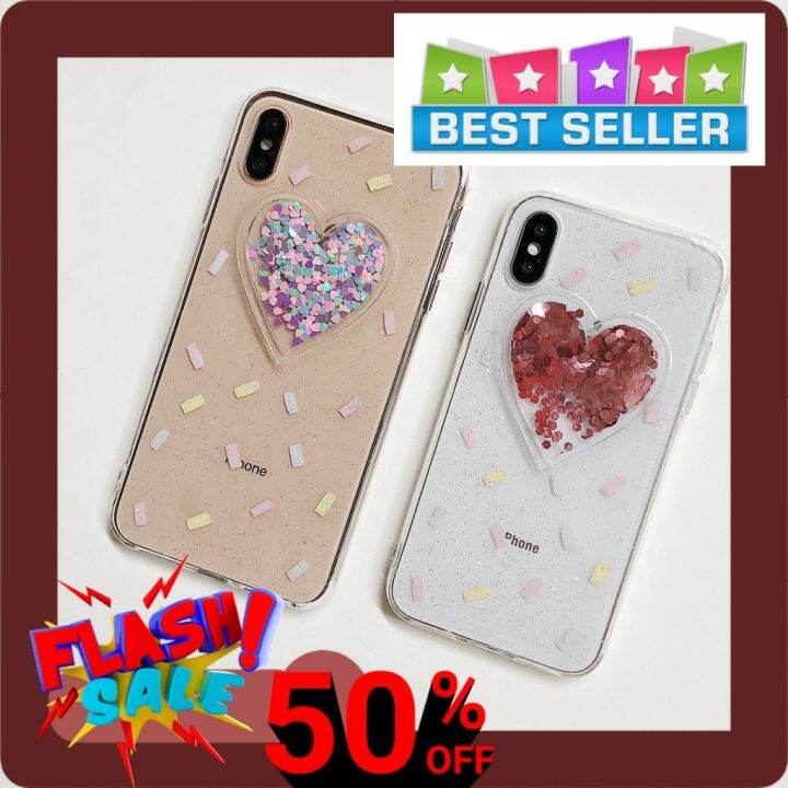 m3m-เคสสวยๆ-เคสกันตก-เคสขอบแข็ง-casesfromthestar-เคสโทรศัพท์-ลาย-heart-me-หัวใจดุ๊กดิ๊ก-เคสแม่เหล็กชาร์จ