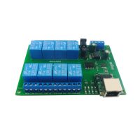 【CW】 8Ch Network Ethernet RS485 Multifunction Relay Module Modbus Slave RTU TCP/IP UART Board for Industrial